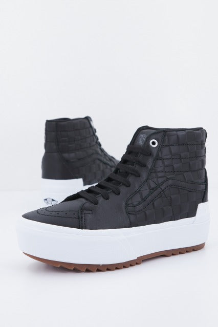 VANS UA SK-HI STACKED en color NEGRO  (1)