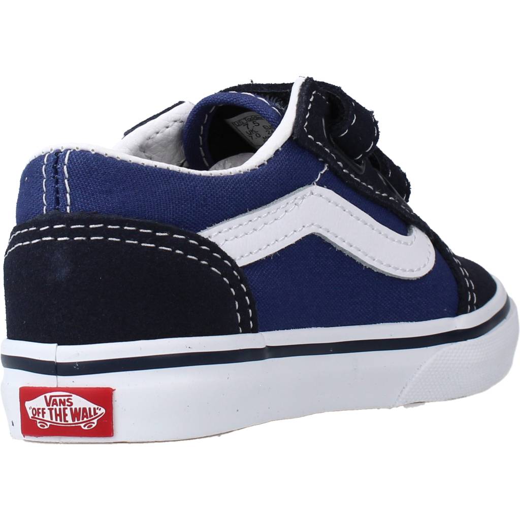 VANS OLD SKOOL V en color AZUL  (3)