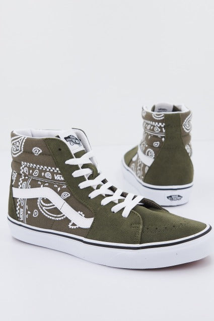 VANS UA SK-HI en color VERDE  (1)