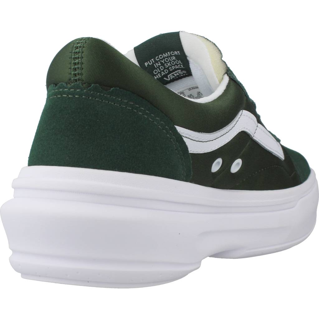 VANS OLD SKOOL OVERT CC en color VERDE  (3)