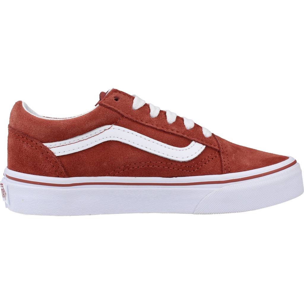 VANS UY OLD SKOOL en color BURDEOS  (4)