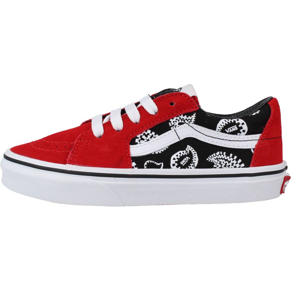 VANS  UY SK-LOW en color ROJO  (2)