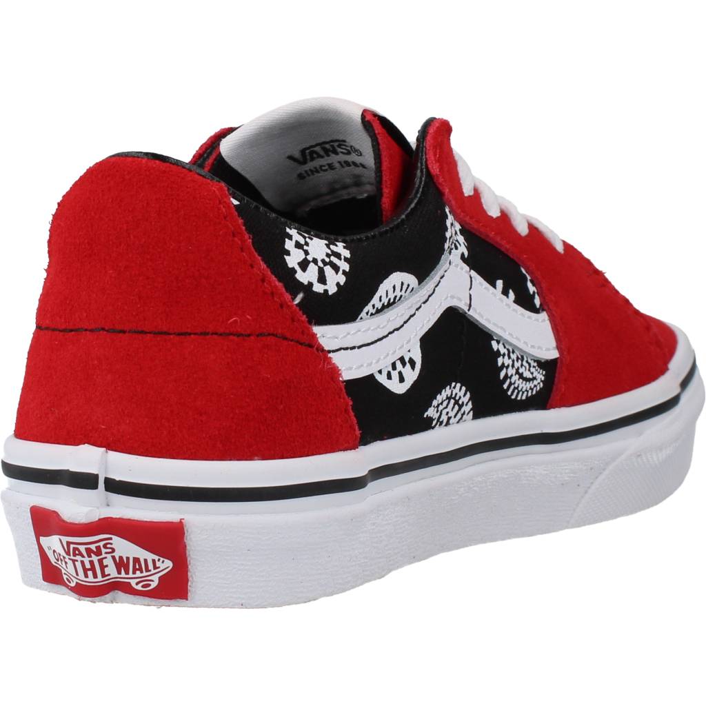 VANS  UY SK-LOW en color ROJO  (3)