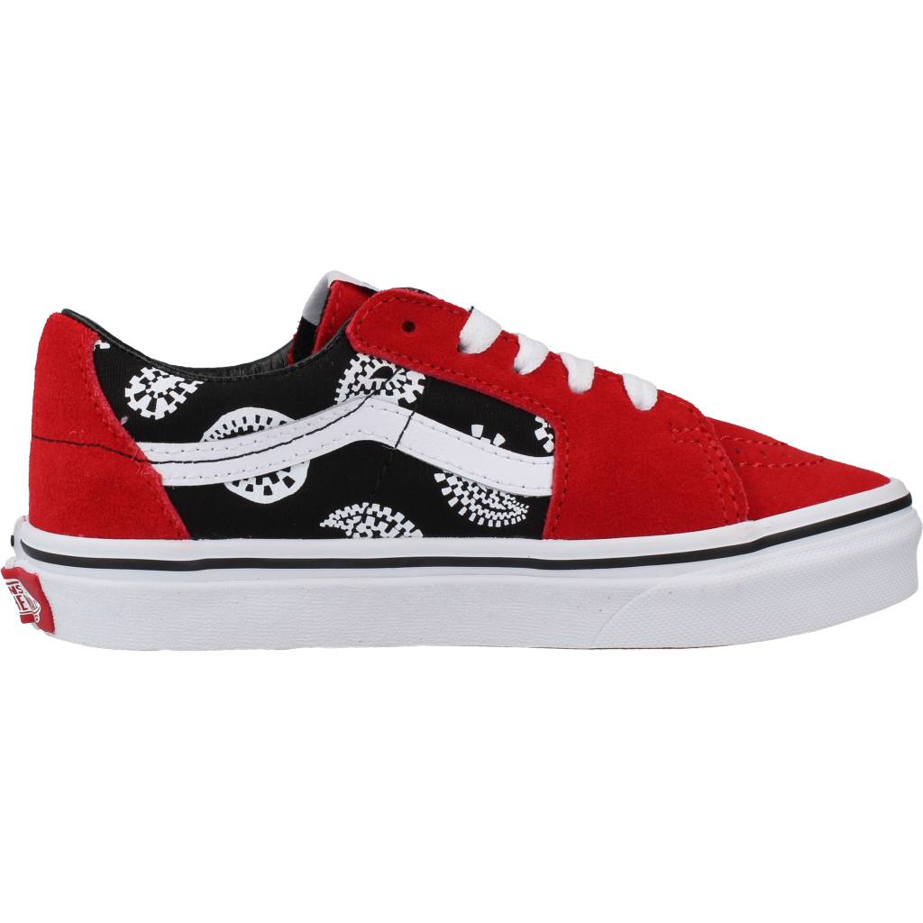 VANS  UY SK-LOW en color ROJO  (4)