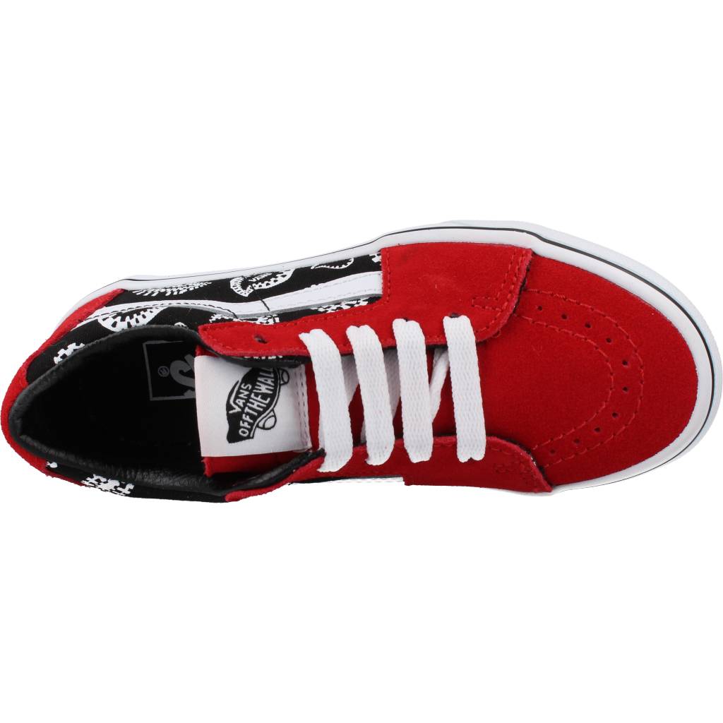 VANS  UY SK-LOW en color ROJO  (7)