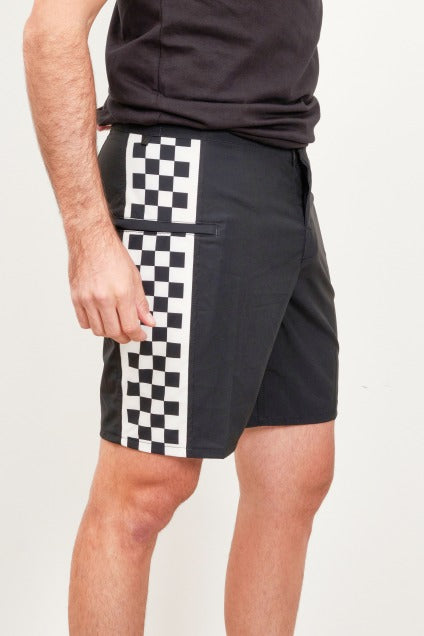 VANS BAÑADOR SIDELINES BOARDSHORT en color NEGRO  (3)