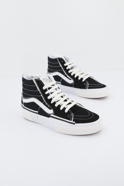 VANS SK-HI RECONSTRUCT en color NEGRO  (1)