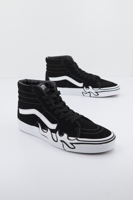 VANS SK-HI FLAME en color NEGRO  (2)