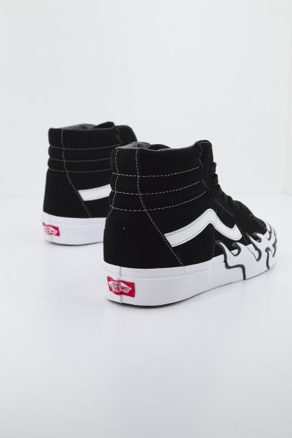 VANS SK-HI FLAME en color NEGRO  (3)