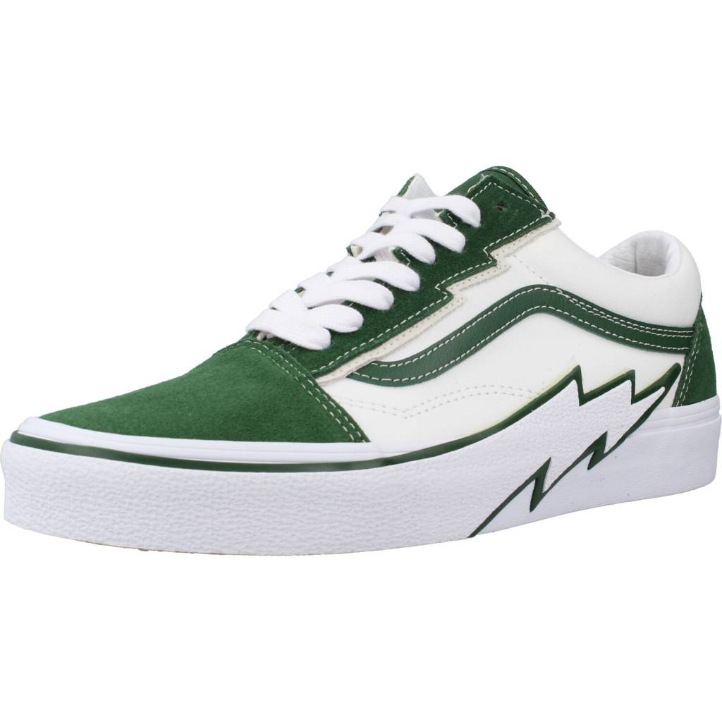 VANS OLD SKOOL BOLT -TONE en color VERDE  (1)