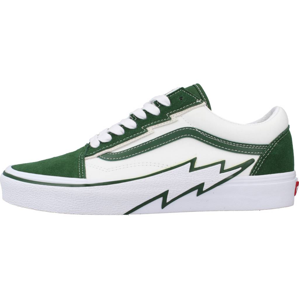 VANS OLD SKOOL BOLT -TONE en color VERDE  (2)