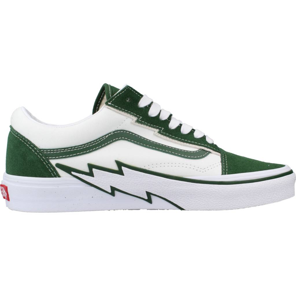 VANS OLD SKOOL BOLT -TONE en color VERDE  (4)