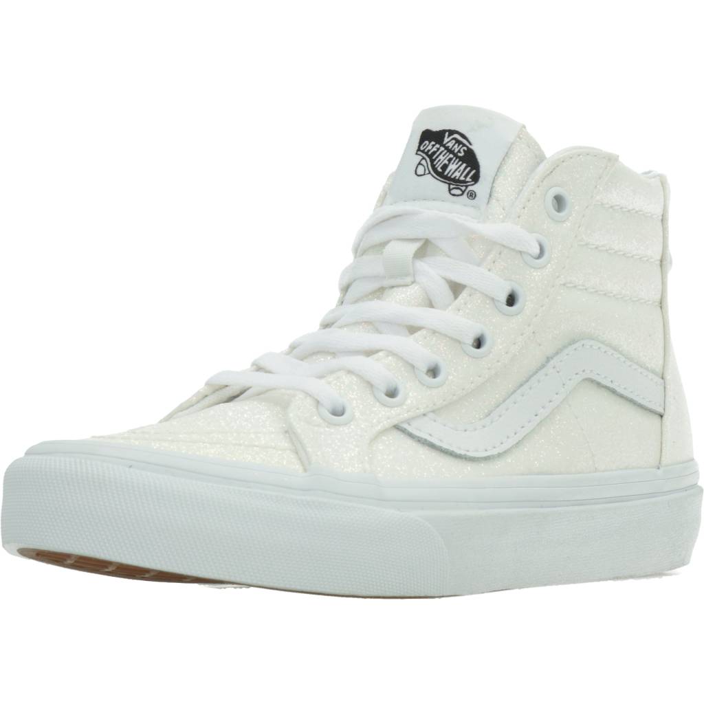 VANS SK-HI ZIP en color BLANCO  (1)