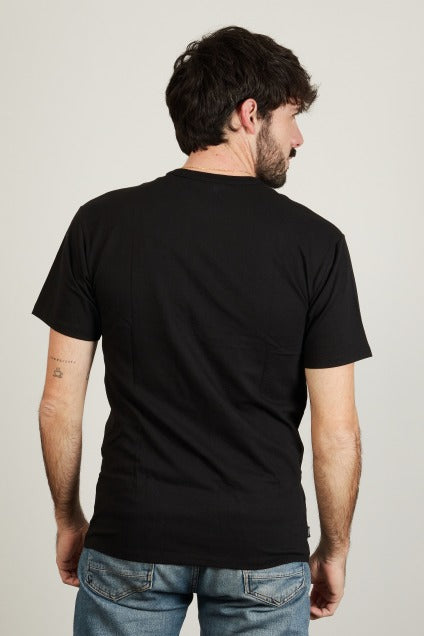 VANS OFF THE WALL CLASSIC TEE en color NEGRO  (3)