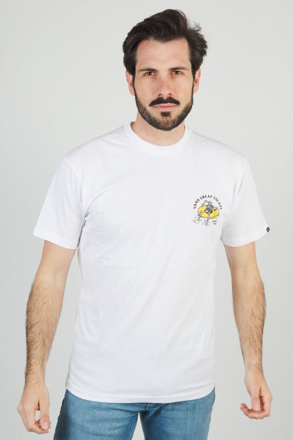 VANS PERMANENT VACATION SS TEE en color BLANCO  (5)