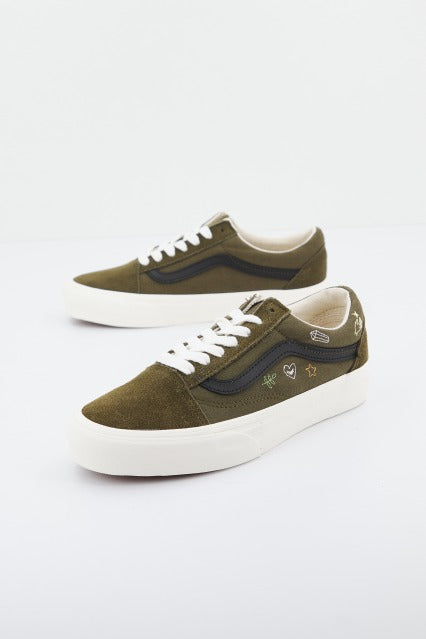 VANS OLD SKOOL VR en color VERDE  (2)