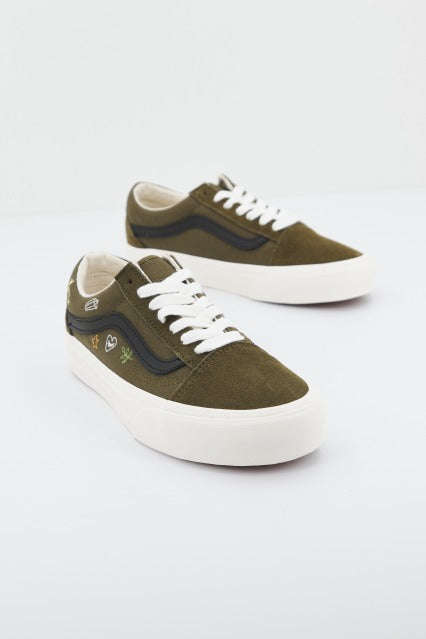 VANS OLD SKOOL VR en color VERDE  (3)