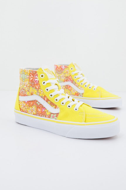 VANS SK-HI TAPERED PSYCHEDELIC RESORT  en color AMARILLO  (1)