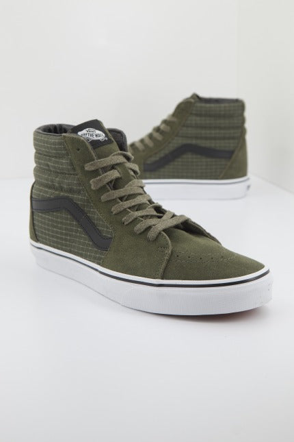 VANS SK-HI RIPSTOP CANVAS en color VERDE  (1)