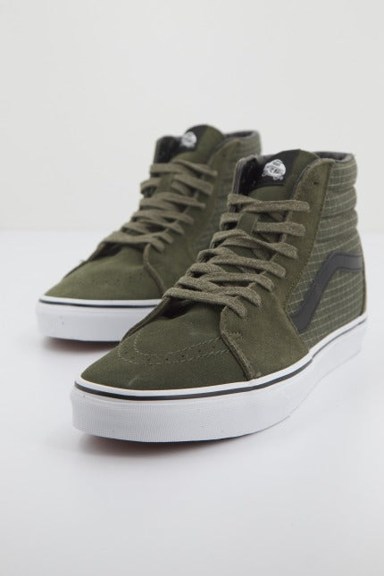 VANS SK-HI RIPSTOP CANVAS en color VERDE  (2)