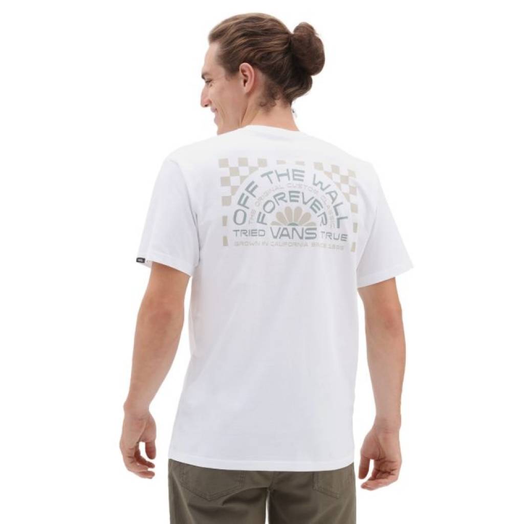 VANS FOREVER VANS SS TEE en color BLANCO  (6)