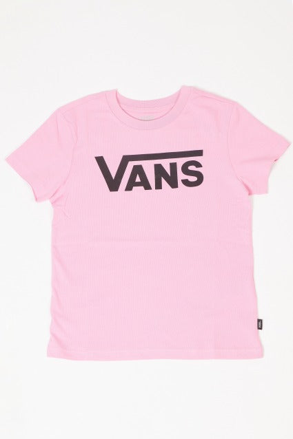 VANS FLYING V CREW TEE en color ROSA  (1)