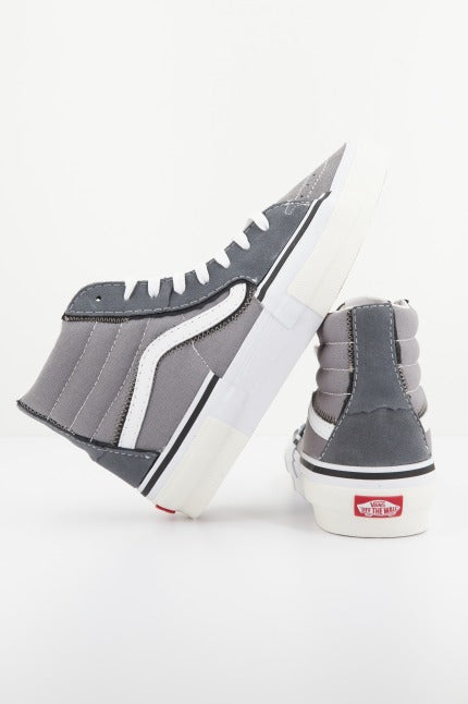 VANS SK-HI RECONSTRUCT en color GRIS  (1)