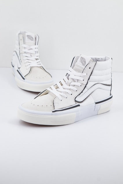 VANS SK-HI RECONSTRUCT en color BLANCO  (1)