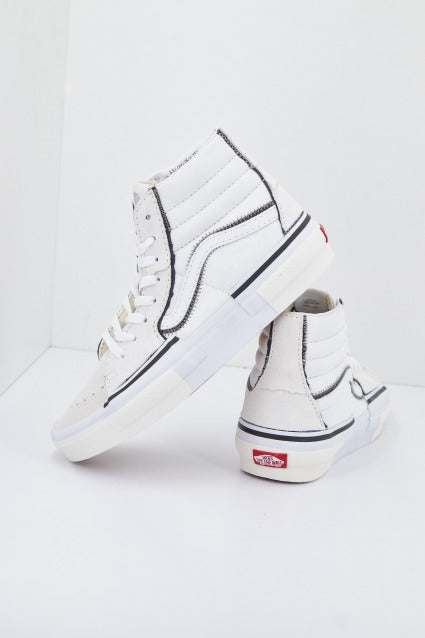 VANS SK-HI RECONSTRUCT en color BLANCO  (2)