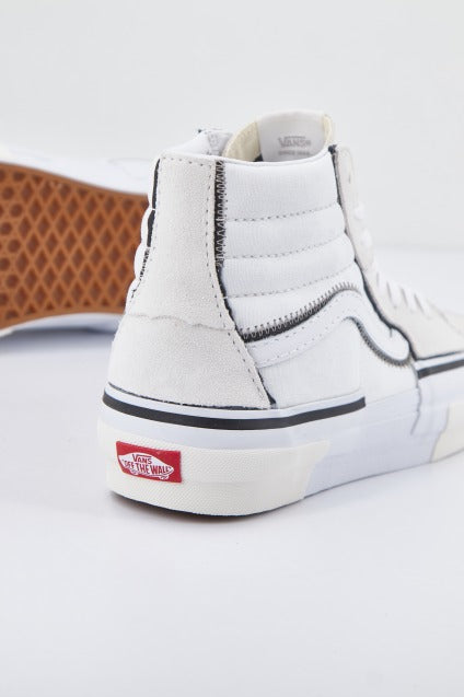 VANS SK-HI RECONSTRUCT en color BLANCO  (4)