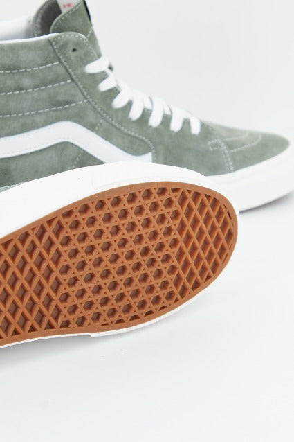 VANS SK-HI en color VERDE  (4)