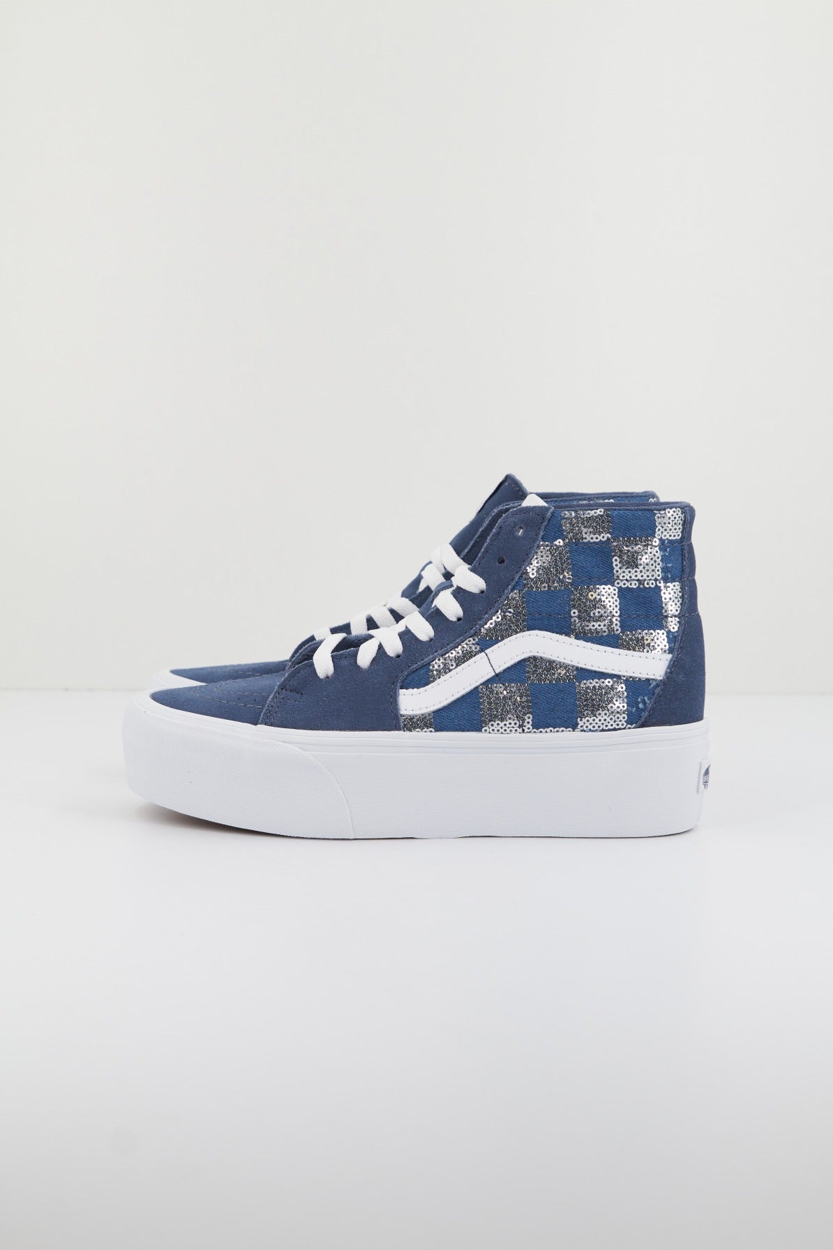 VANS SK-HI TAPERED STACKFO en color AZUL  (1)