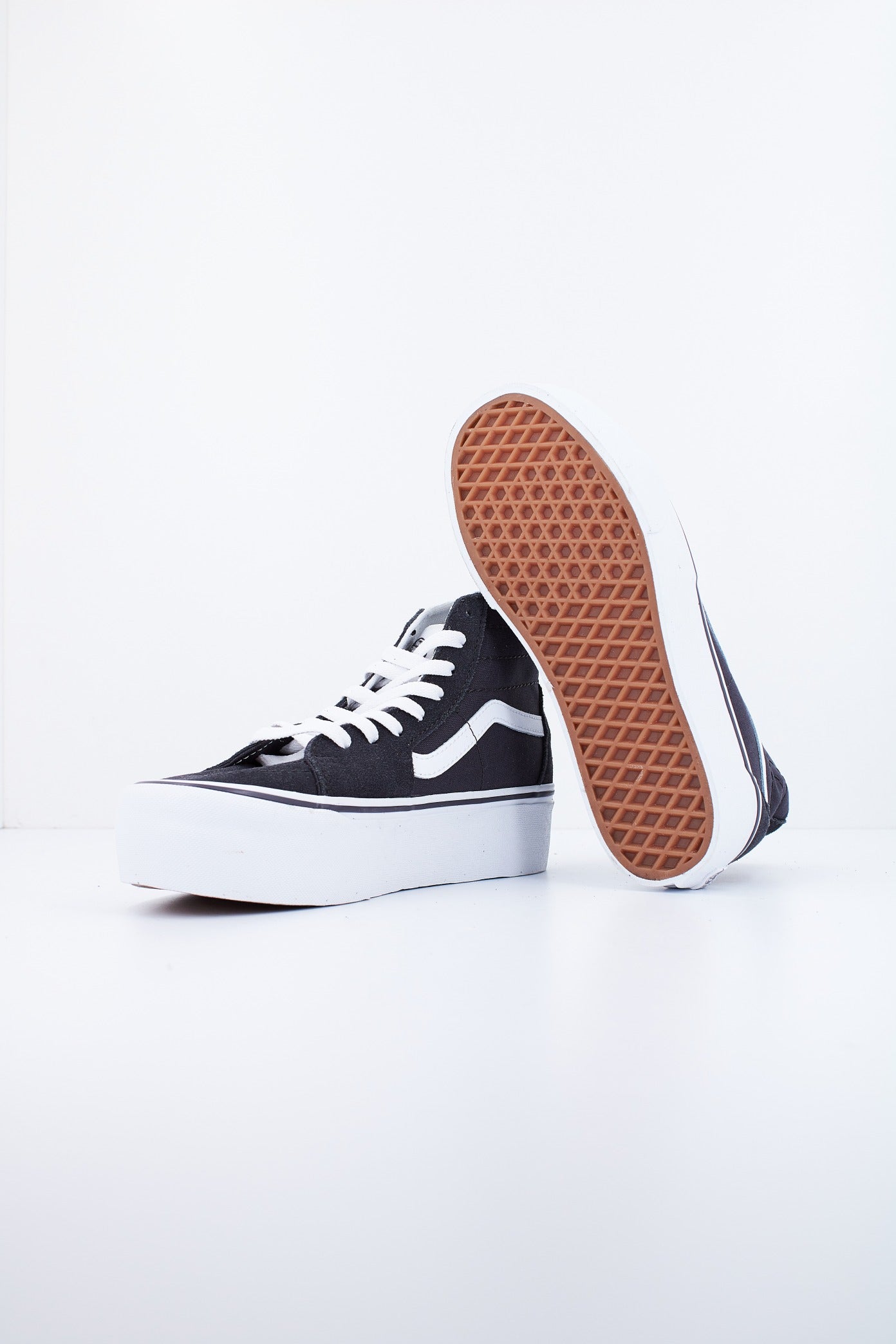 VANS SK-HI TAPERED STACKFO en color GRIS  (4)