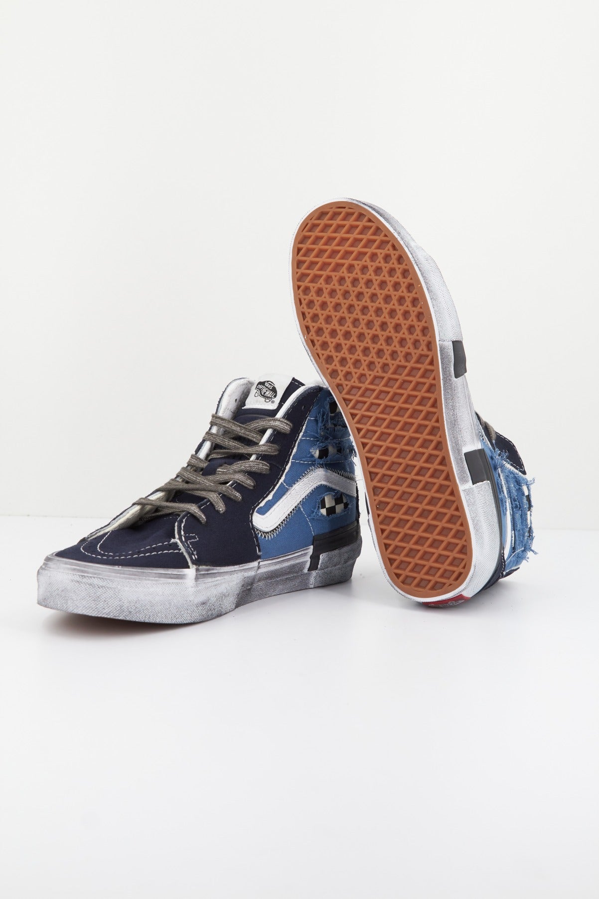 VANS SK-HI RECONSTRUCT en color AZUL  (4)