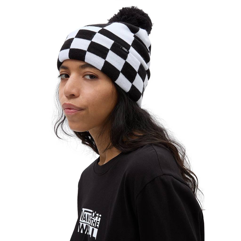 VANS  WM SPIRIT POM BEANIE en color BLANCO  (6)