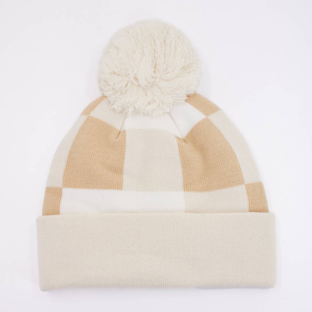 VANS WM SPIRIT POM BEANIE en color BEIS  (5)