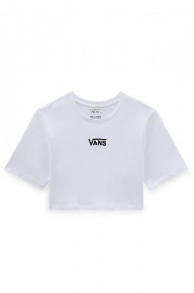 VANS FLYING V CREW CROP II en color BLANCO  (1)