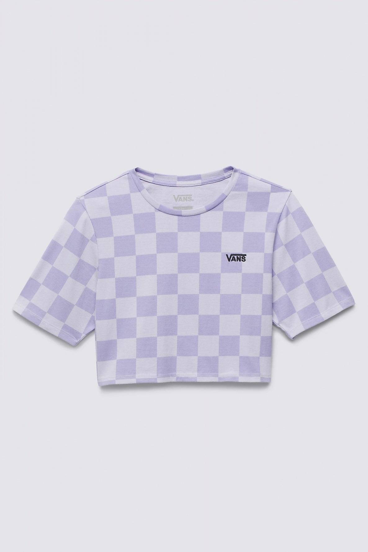 VANS CHECKER CREW CROP II en color VIOLETA  (1)