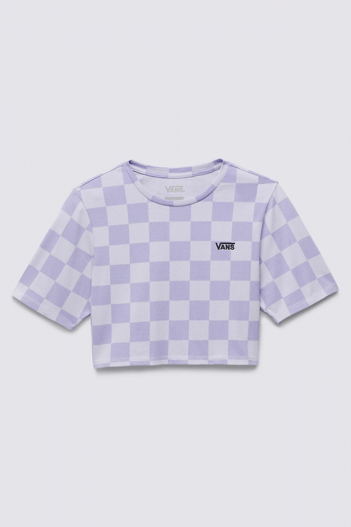 VANS CHECKER CREW CROP II en color VIOLETA  (2)