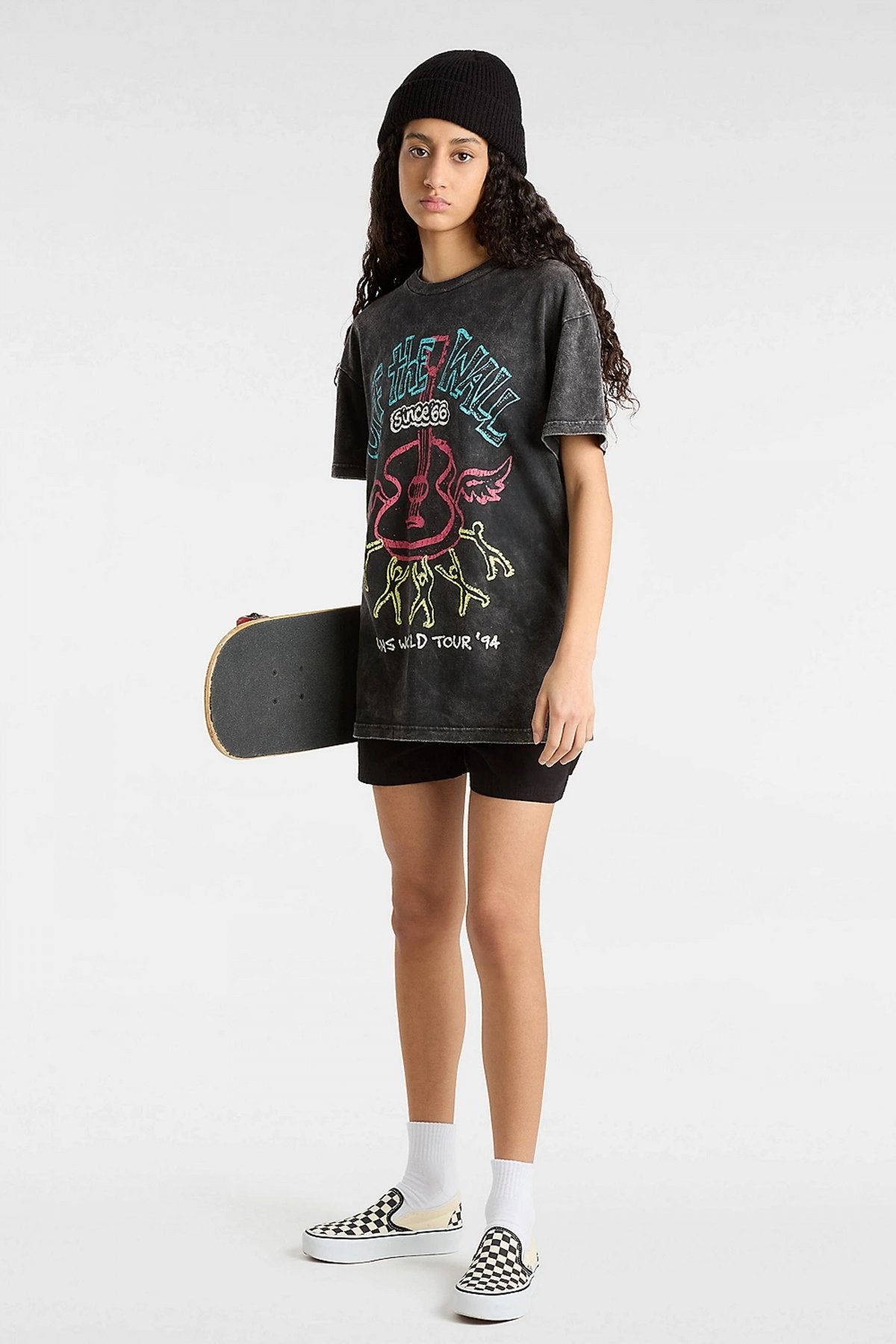 VANS  GUITAR SOLO OVERSIZED en color NEGRO  (4)