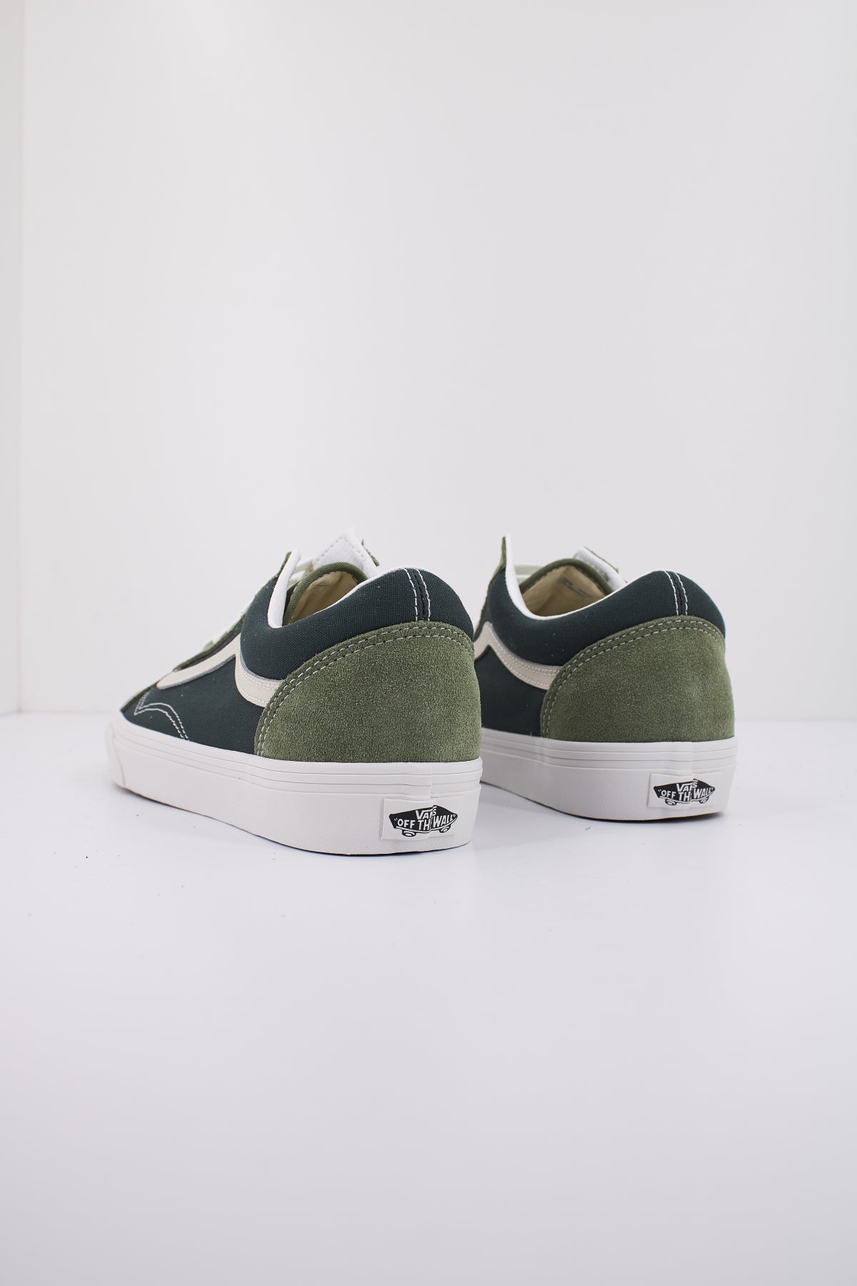 VANS OLD SKOOL en color VERDE  (3)