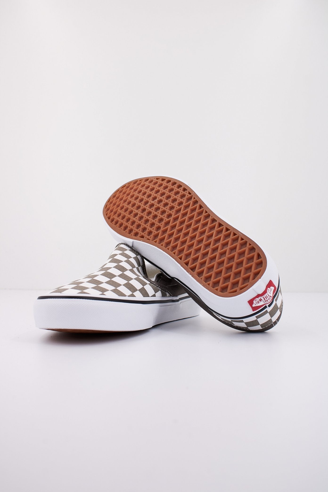 VANS CLASSIC SLIP-ON en color MARRON  (4)