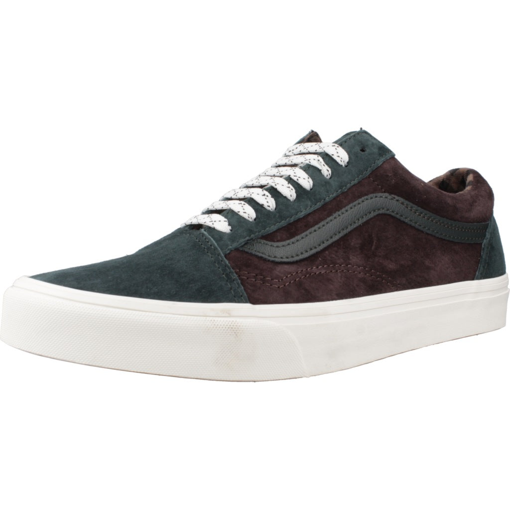 VANS OLD SKOOL en color BURDEOS  (1)