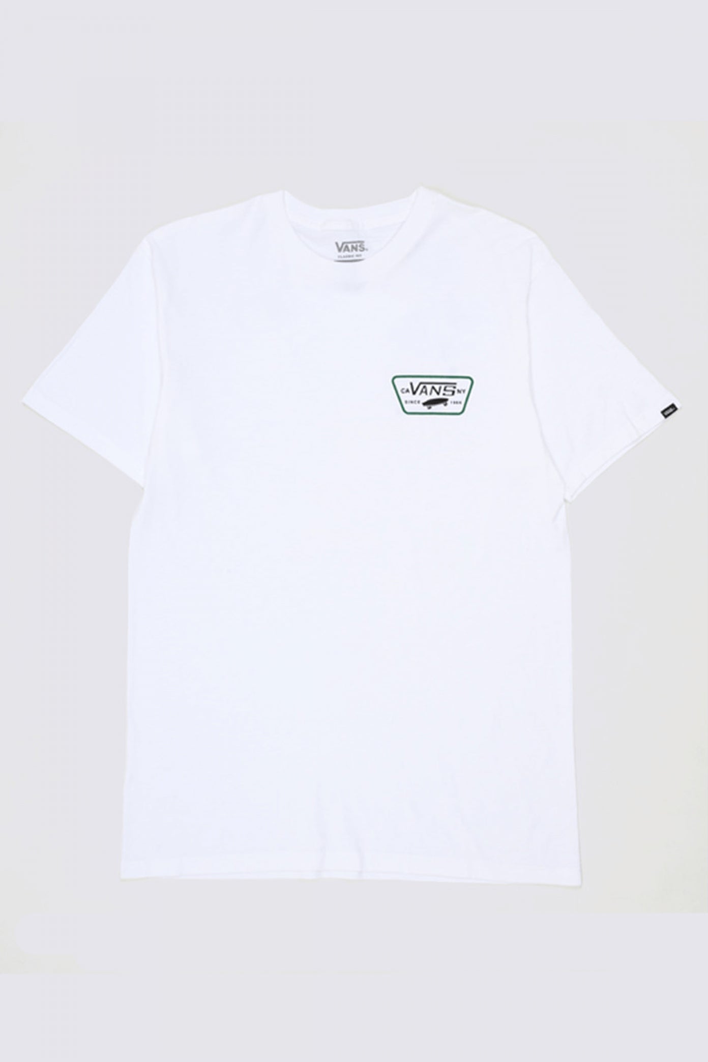 VANS  FULL PATCH BACK SS TEE en color BLANCO  (2)