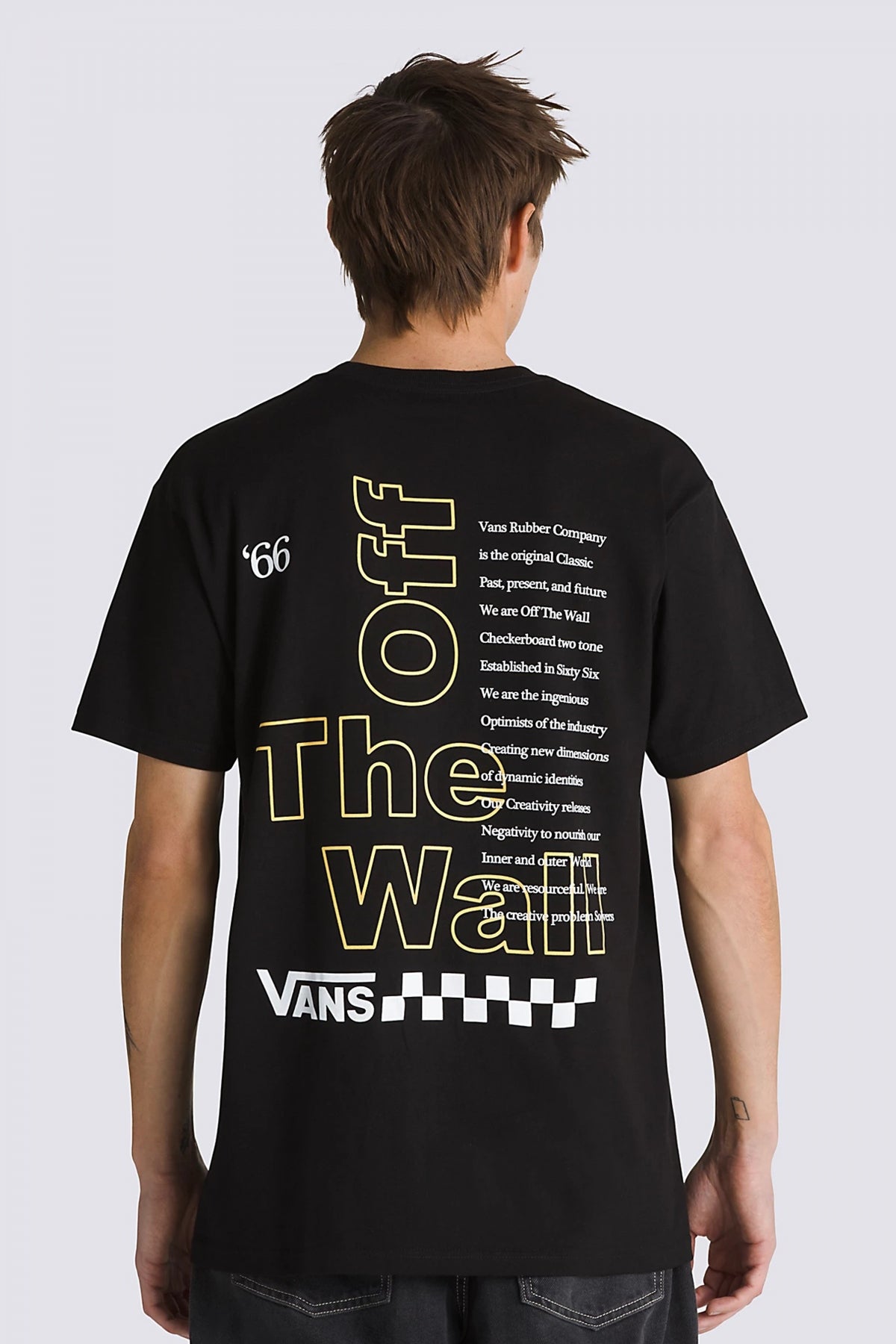 VANS POSTED SS en color NEGRO  (4)