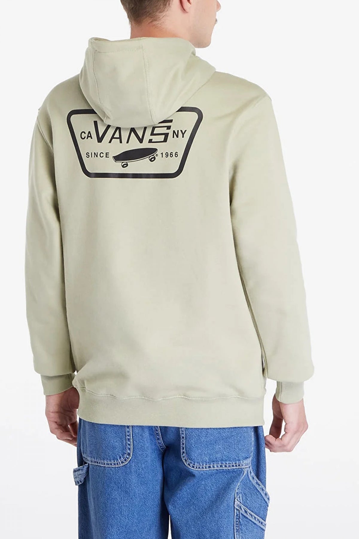 VANS FULL PATCH PULLOVER en color VERDE  (2)