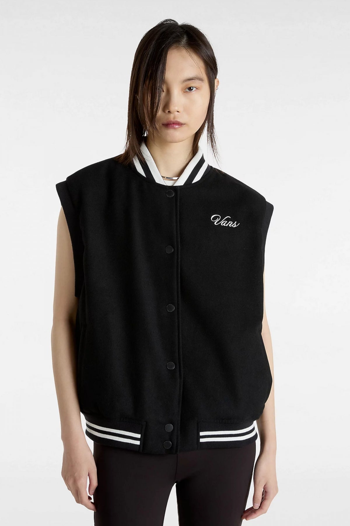 VANS PIPER STADIUM VEST en color NEGRO  (1)