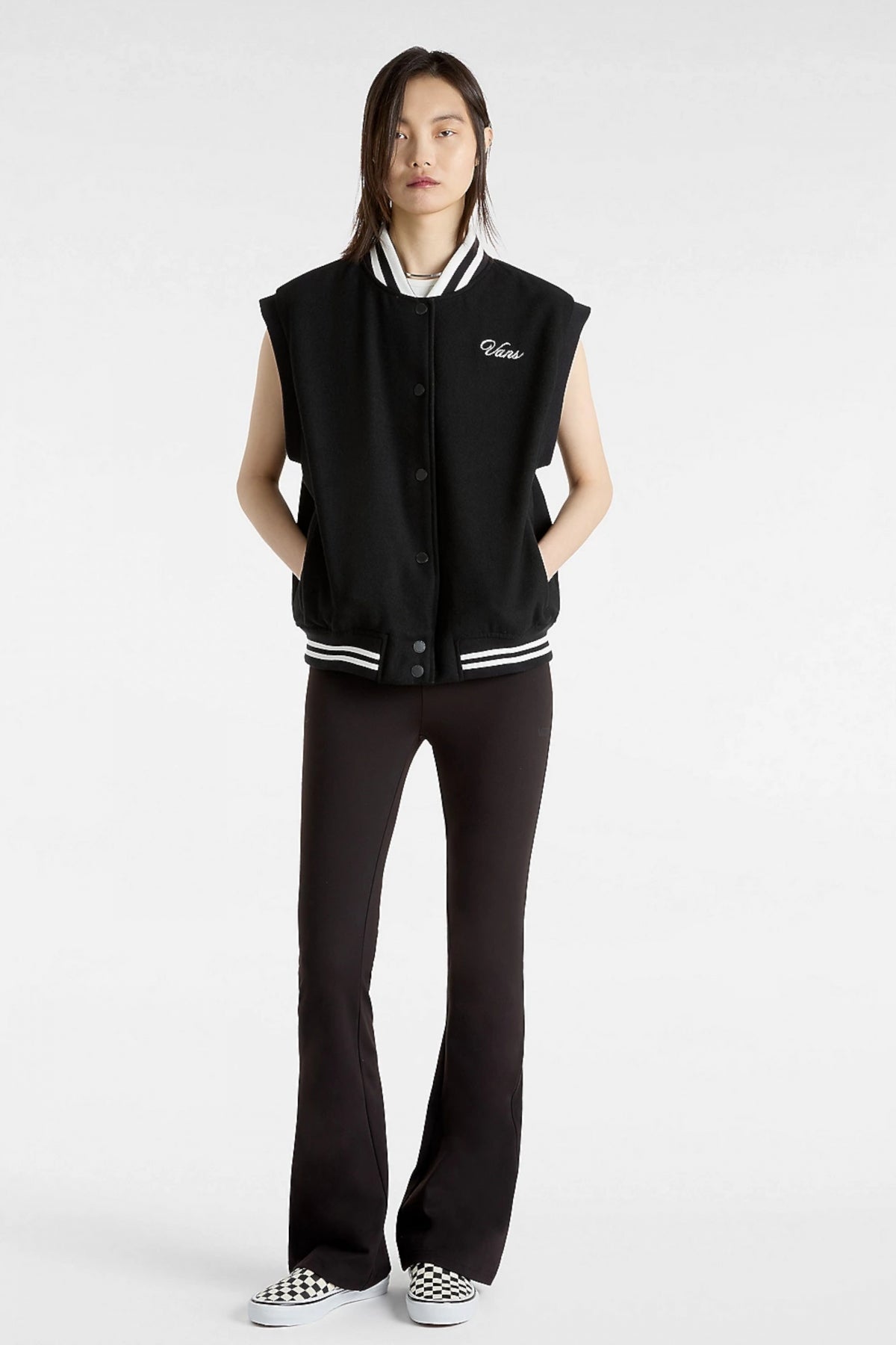 VANS PIPER STADIUM VEST en color NEGRO  (5)