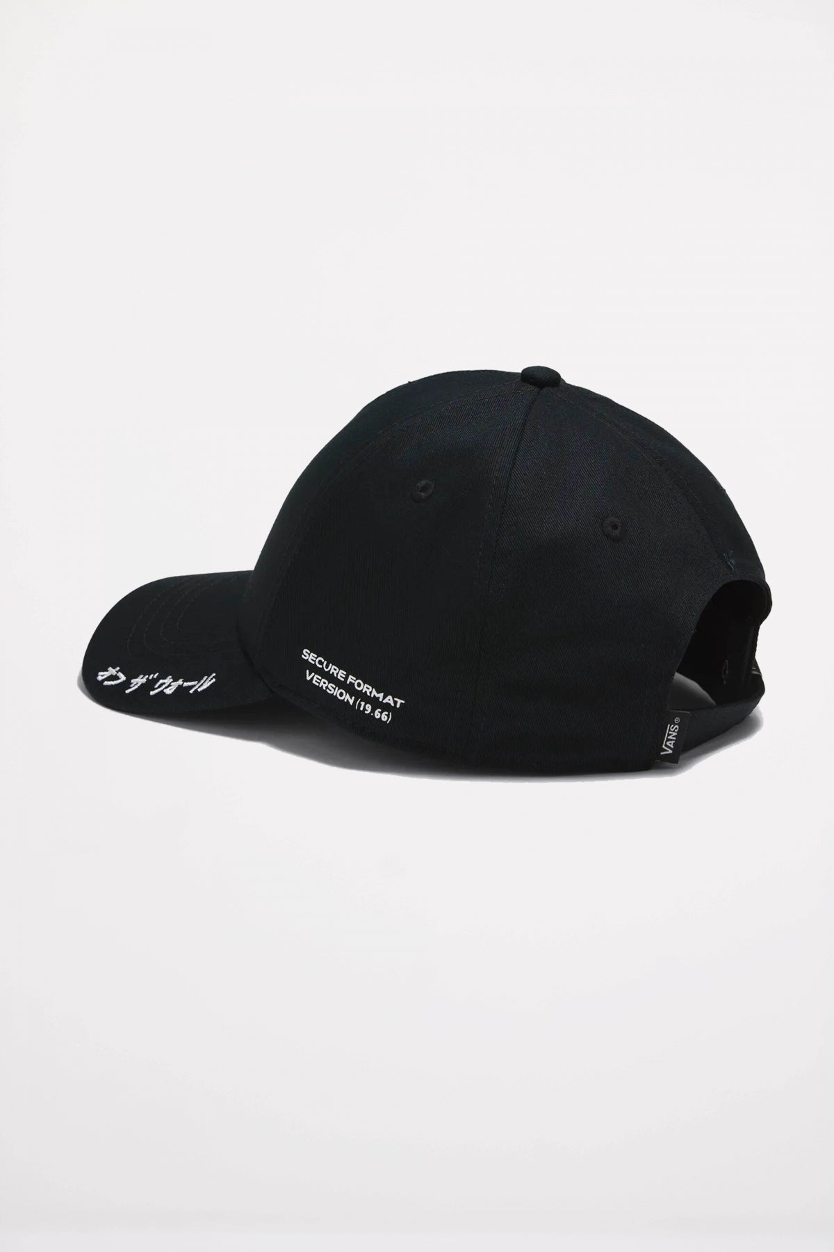 VANS  YV STRAPBACK en color NEGRO  (2)