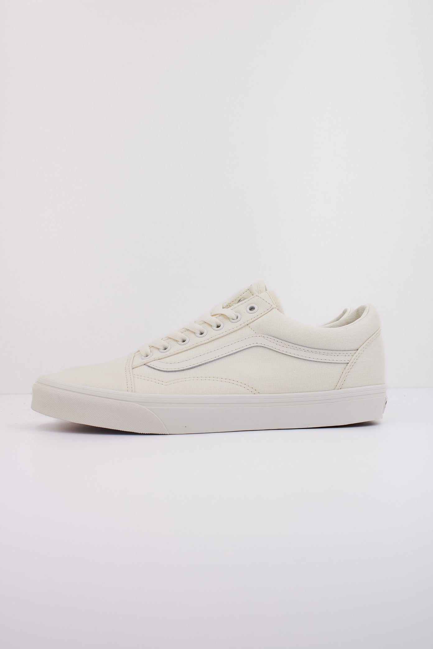 VANS OLD SKOOL LINEN en color BLANCO  (1)